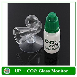 วัดปริมาณคาร์บอน ค่า pH ในตู้ไม้น้ำ Aquatic CO2 Glass Drop Checker pH Monitor for Fish &amp; Plants tank