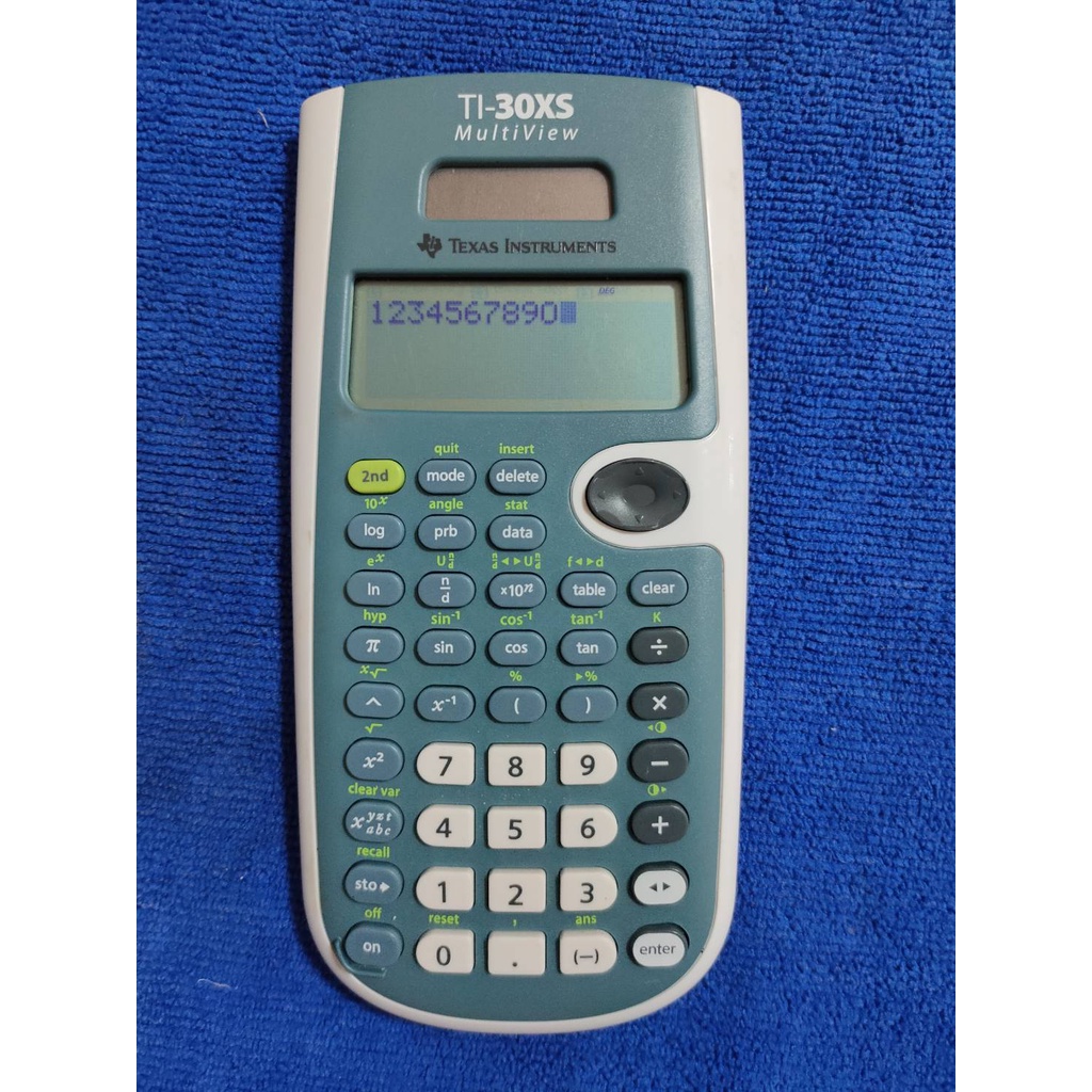 Texas Instruments เครื่องคิดเลขวิทยาศาสตร์ รุ่น TI 30XB Multiview สภาพ ...