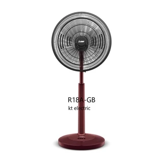 MITSUBISHI พัดลมสไลด์ พัดลมตั้งพื้นกึ่งตั้งโต๊ะ 18 นิ้ว R18A-GB