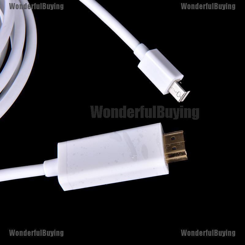 Thunderbolt สายเคเบิลอะแดปเตอร์ DP เป็น HDMI สําหรับ Mac #8