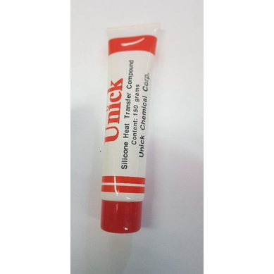 ซิลิโคนระบายความร้อนยี่ห้อUnickขนาด150กรัม(หลอดละ390บาท)