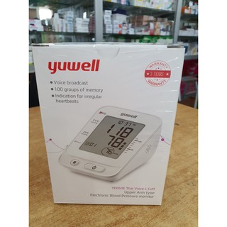 เครื่องวัดความดัน 660E(จอขาวดำ) YUWELL รุ่น YE660E YE650D Next NH-888,NH-880 ฟรีกระเป๋า+อแดปเตอร์ (รับประกัน3ปี,พูดไทย)