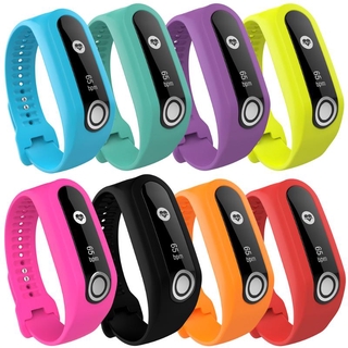 สายนาฬิกาข้อมือซิลิโคน 8 สีสําหรับ Tomtom Touch Fitness Tracker