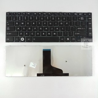 TOSHIBA คีย์บอร์ดโน๊ตบุ๊ค KEYBOARD L40-A สีดำ