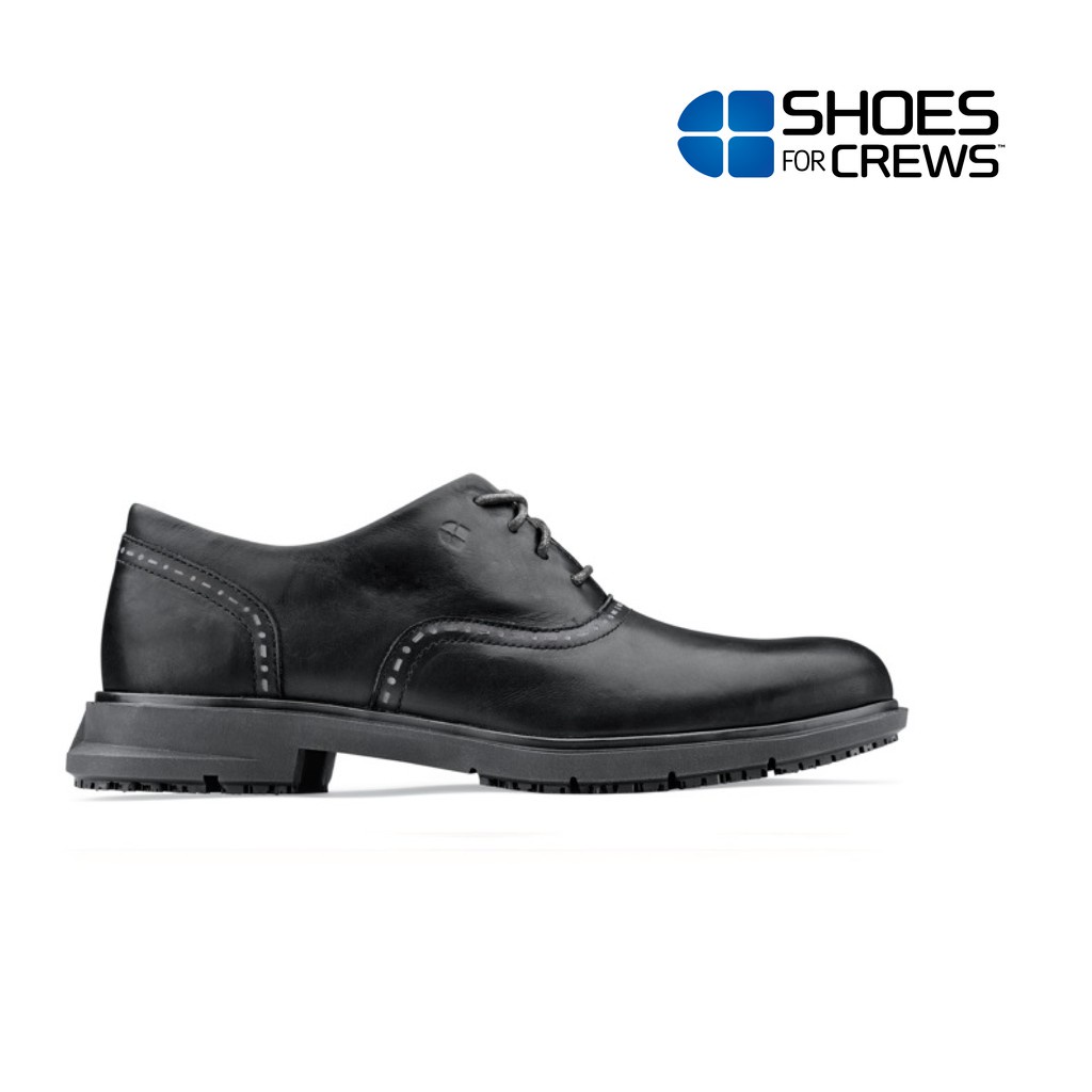 รองเท้าหนังผู้ชาย Shoes For Crews ของแท้ / รองเท้าคัทชู หนังแท้ / รองเท้าทางการสำหรับผู้ชาย / Men's Courts Shoes รุ่น De