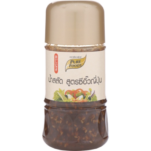 น้ำสลัดซีอิ๊วญี่ปุ่น ตราเพียวฟู้ดส์  150 กรัม น้ำสลัดสไตล์ญี่ปุ่น กลิ่นหอมของซีอิ๊วญี่ปุ่น น้ำสลัด - รูปที่ 2