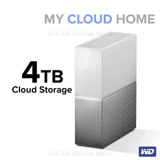 WD My Cloud Home ความจุ 4TB สำรอง อัปโหลด แชร์ ไฟล์ ได้จากระยะไกล ระบบไร้สาย (WDBVXC0040HWT-SESN) Harddisk ประกัน 2 ปี