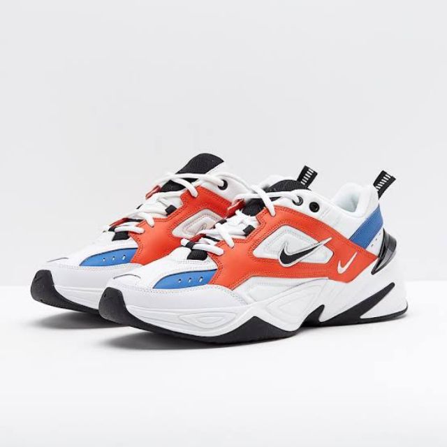 nike m2k tekno beige orange