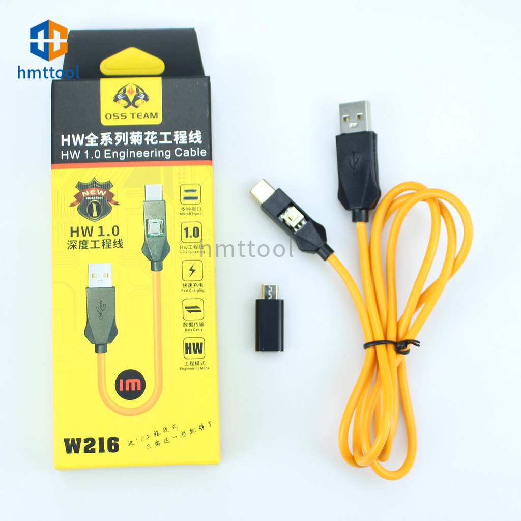 Hw USB 1.0 สายวิศวกรรมสําหรับ Huawei ซ่อมโทรศัพท์แก้ปัญหาโดย USB1.0 ปัญหาพอร์ตโดยไม่ต้องถอดชิ้นส่วน