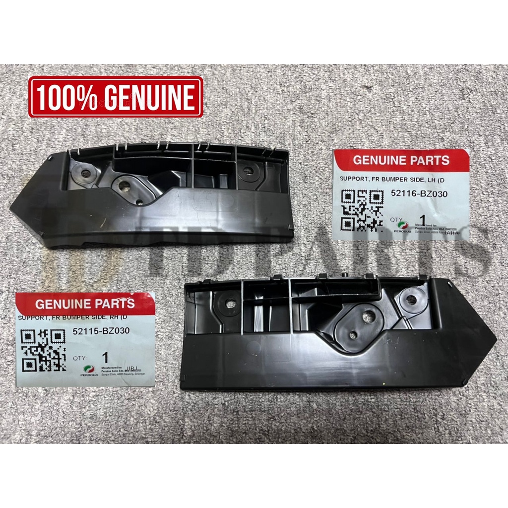 PERODUA VIVA FRONT LEFT / RIGHT BUMPER SIDE BRACKET CLIP 52115-BZ030 52116-BZ030