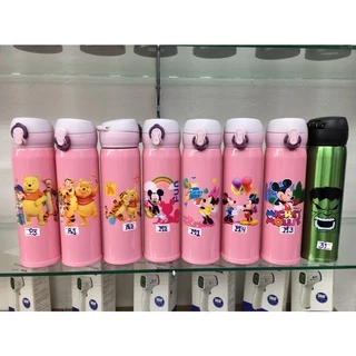ขายส่ง🔥กระติกน้ำสแตนเลส（500ml）เก็บความร้อน-ความเย็น