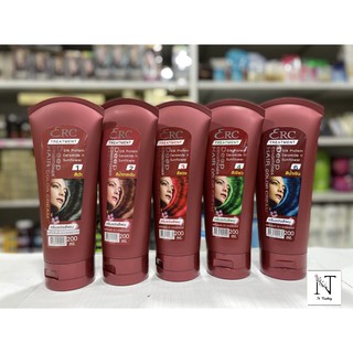 ERC TREATMENT DEEP CONDITIONER HAIR COLOR CREAM ครีมแต่งสีผม ทรีทเม้นแว็กซ์สีผม มีให้เลือกหลายสี ปริมาณ 200 มล.