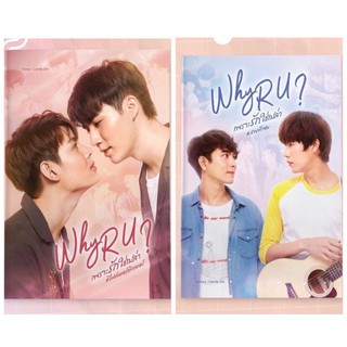 &lt;พร้อมส่ง&gt; นิยายาย หนังสือ Why R U เพราะรักใช่เปล่า #ไฟท์เตอร์ติวเตอร์  #สายฟ้าซน  (ปกนักแสดง)