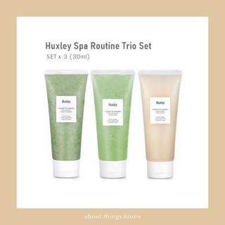 [พร้อมส่ง] ได้ทั้งเซ็ต! Huxley Spa Routine Trio Set (30ml. x 3)