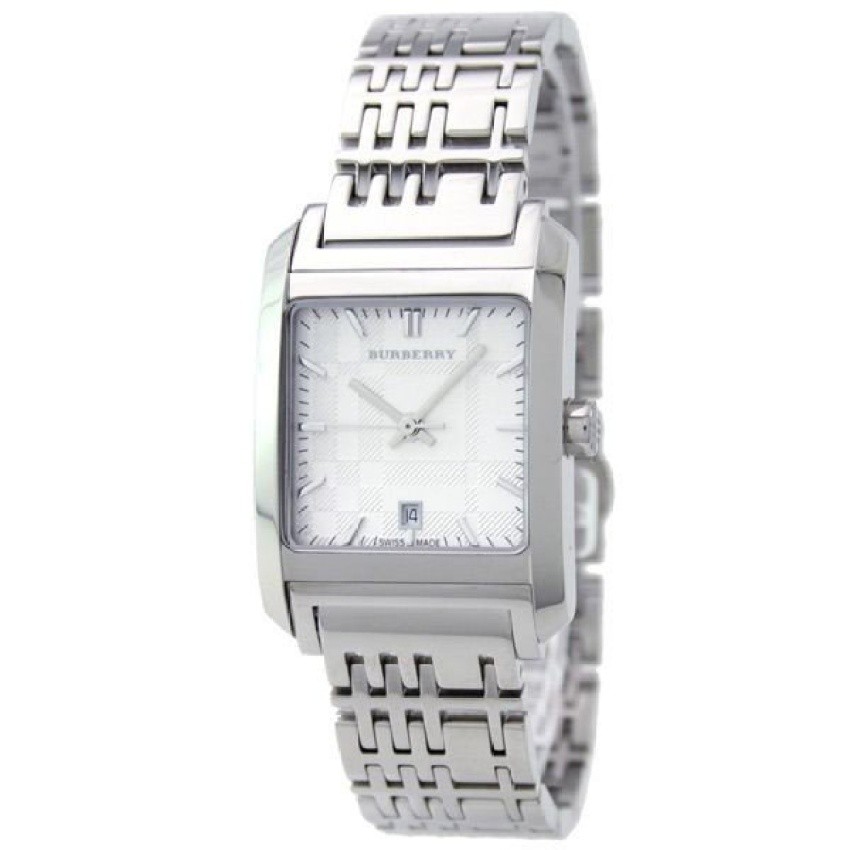 Burberry Women's BU1572 Nova Checked Stainless Steel Bracelet Watch