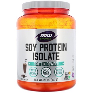 พรีออเดอร์‼️จากUSA🇺🇸 Sports, Soy Protein Isolate, Creamy Chocolate, Natural Unflavored, Creamy Vanilla, 2 lbs (907 g)