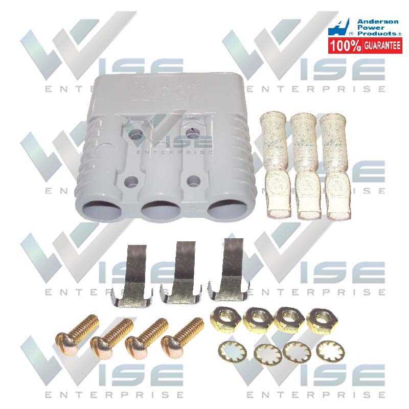 3 Pole SB175 Gray : ปลั๊กแบตเตอรี่รถยก(รถฟอร์คลิฟท์) แอนเดอร์สัน / Connector ANDERSON for Forklift