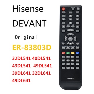 รีโมตคอนโทรล ER-83803D Hisense DEVANT ER-83803D 32DL541 40DL541 43DL541 49DL541 39DL641 32DL641 49DL641