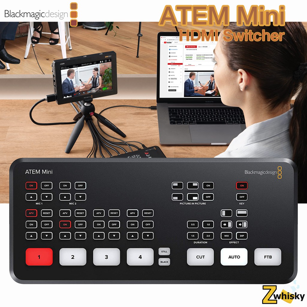 BlackmagicDesign ATEM Mini Switcher | Shopee Thailand