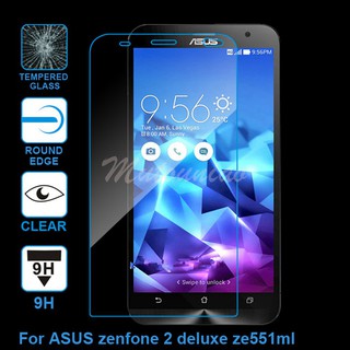 กระจกนิรภัยกันรอยหน้าจอ 5 . 5 นิ้ว 9 H สําหรับ Asus Zenfone 2 Ze 551 mlฟิล์ม