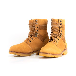 (ลดเพิ่ม 70.- ใส่โค้ด INC11FA) รองเท้าหนังแท้ บูท หุ้มข้อ นูบัค Water Proof StepPro Boots Code 925