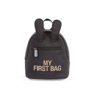 CHILDHOME กระเป๋าเป้สำหรับเด็ก Kids My First Bag Black/Gold