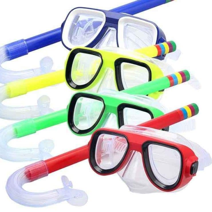 [ผลิตภัณฑ์ T6HNT] เครื่องมือดําน้ําของ CHILDREN PLUS GLASSES - DIVE MASK SNORKEL SNOBRKE EQUIPMENT 8