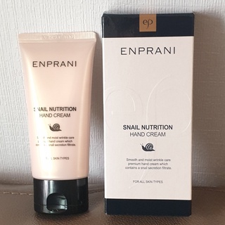 [ENPRANI] Snail NUTRITION ครีมทามือ 80 มล.#ผลิตภัณฑ์ดูแลริ้วรอย#ส่งตรงจากเกาหลี