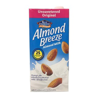 นมอัลมอนด์บีช รสจืด 946 มิลลิลิตร x 1 กล่อง Beach Almond Milk Tasteless 946 ml. X 1 Box