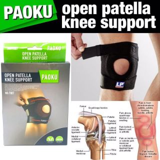 Paoku Open Patella Knee ผ้าพันหัวเข่า พยุงหัวเข่าลดปวดอักเสบกล้ามเนื้อ