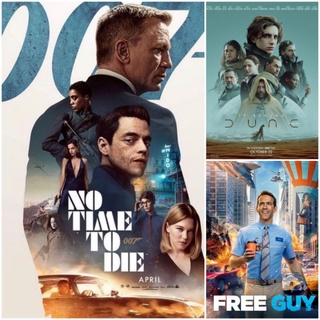 DVD หนังแอคชั่นใหม่ ☆007 No Time to Die☆Free Guy☆Dune มัดรวม 3 เรื่องดัง #หนังฝรั่ง #แพ็คสุดคุ้ม - ซับ.ไทย