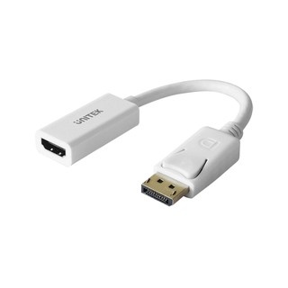 DisplayPort to HDMI Converter (Support 4K) Model: Y-6332 สีขาว