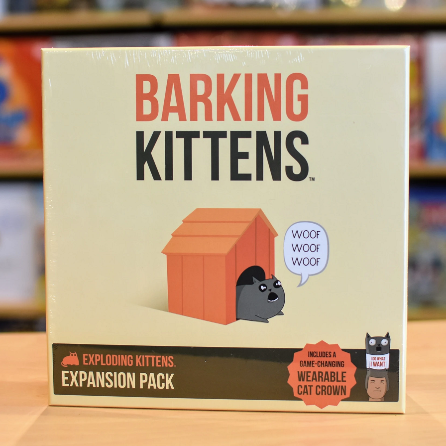 Barking Kittens: This is The Third Expansion of Exploding Kittens Card Game