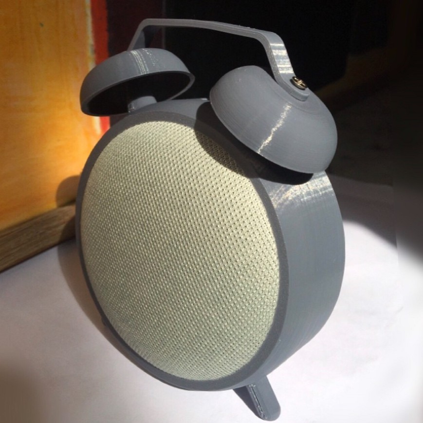 ขาตั้งสำหรับ Google nest mini stand / google home mini stand กรอบ รูปทรงนาฬิกา googlehome case googlenest mini case กรอบ