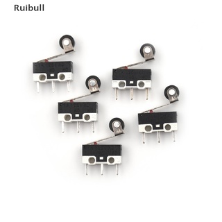 [Ruibull] 5Pcs New Ultra Mini Micro Switch Roller Lever Actuator Microswitch SPDT Sub Switch Hot Sale