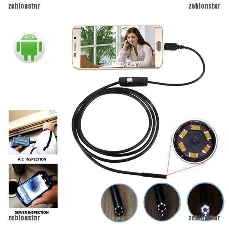 Star EndoBorescope HD 7 มม. 1-10 ม. Micro USB + USB สําหรับตรวจสอบ Andriod