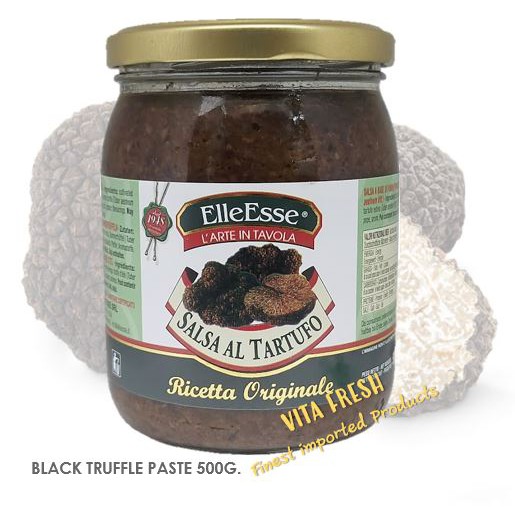 Black Truffle Paste 500 G ElleEsse Italy เพสเห็ดทรัฟเฟิลดำ 500 กรัม