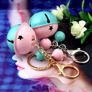 (พร้อมส่ง)พวงกุญแจ กระดิ่ง กระพรวน กระพรวนหลากสี