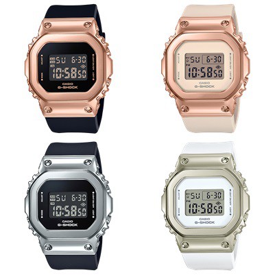 GShock Mini / Smaller Metal (S Series) รับประกัน 1 ปี GM-S5600,GM-S5600PG-1,GM-S5600PG-4,GM-S5600G-7,GM-S5600-1