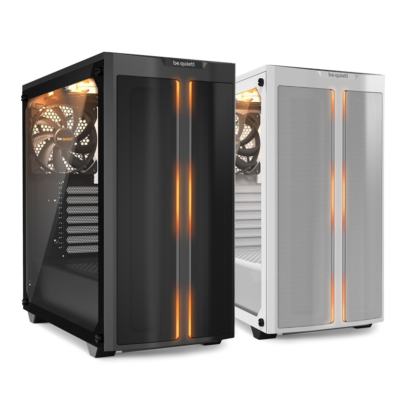 BE QUIET! Pure Base 500DX Black, White ATX ARGB, 3Fan, เคส tempered glass Case BGW37 BGW3