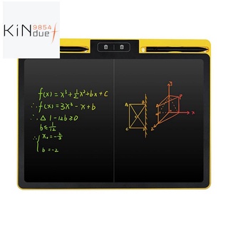 กระดานเขียน LCD ขนาดใหญ่ 16 นิ้ว พร้อมปุ่มลบ 2 ปุ่ม และหน้าจอแยก (สําหรับการลบ) การวาดภาพ และแท็บเล็ต Doodle