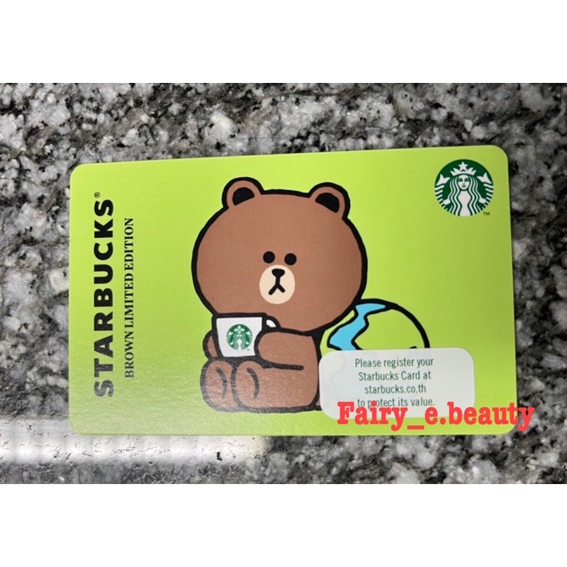 [พร้อมส่ง] Starbucks card <มีเงินในบัตร 100฿>