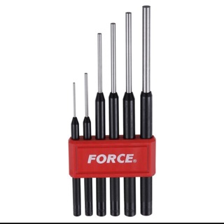 ชุดเหล็กตอก 6 ชิ้นหัวกลม ยี่ห้อ Force  รุ่น F131-50613