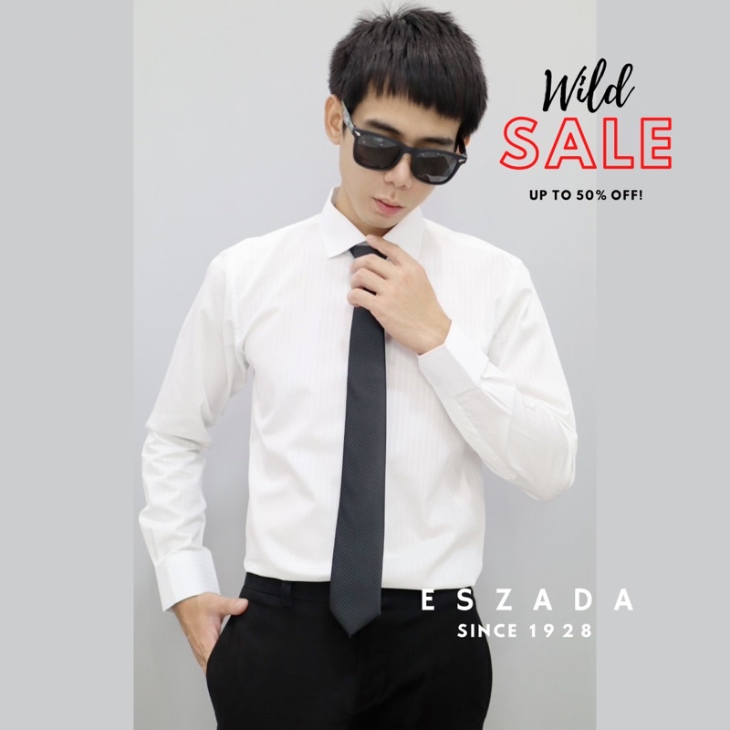 เสื้อเชิ้ตแขนยาวคอปกผู้ชาย ESZADA ป้ายห้อย เกรด A+ #1