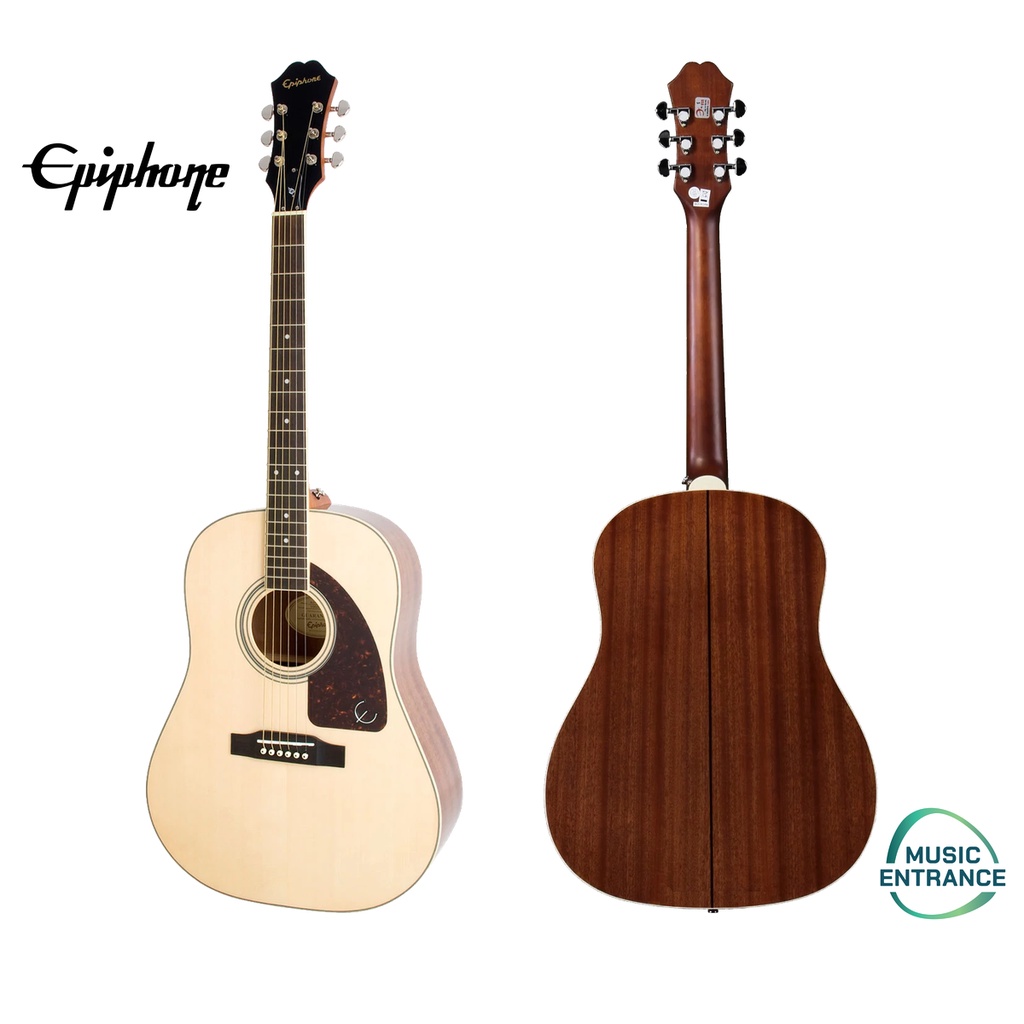 Epiphone J-45 Studio Top Solid Spruce กีต้าร์โปร่ง หน้าไม้แท้ Acoustic Guitar J45 แถมฟรี กระเป๋า ปิ๊