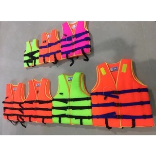 💥เสื้อชูชีพเด็กและผู้ใหญ่ เบอร์ 1-7 💥 🧡สีส้ม 💚สีเขียว 💓สีชมพู ✅ราคาถูก ✅คุณภาพดี ‼️สินค้าพร้อมส่ง‼️