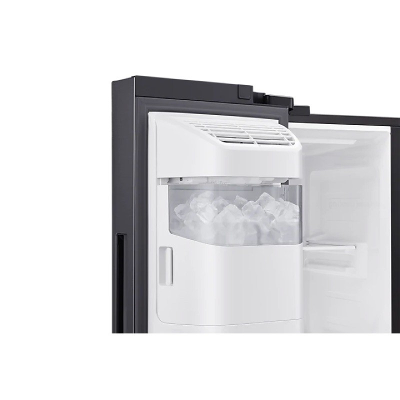 SAMSUNG ตู้เย็นไซด์บายไซด์ (Side By Side) 21.8 คิว รุ่น RS64T5F01B4/ST Family Hub, 616 L RS64T5F01B4