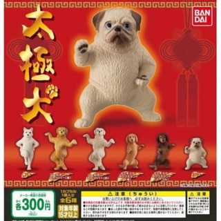 🅟🅕 กาชาปองน้องหมารำไทเก็ก Tai Chi Dog gashapon