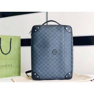 G G MONOGRAM TRIM Messenger backpack