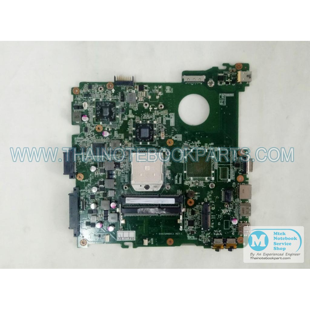 เมนบอร์ดเสีย Acer Aspire 4552 4552G DA0ZQAMB6C1 Mainboard Notebook (สินค้ามือสองใช้เป็นอะไหล่ในการซ่อม)